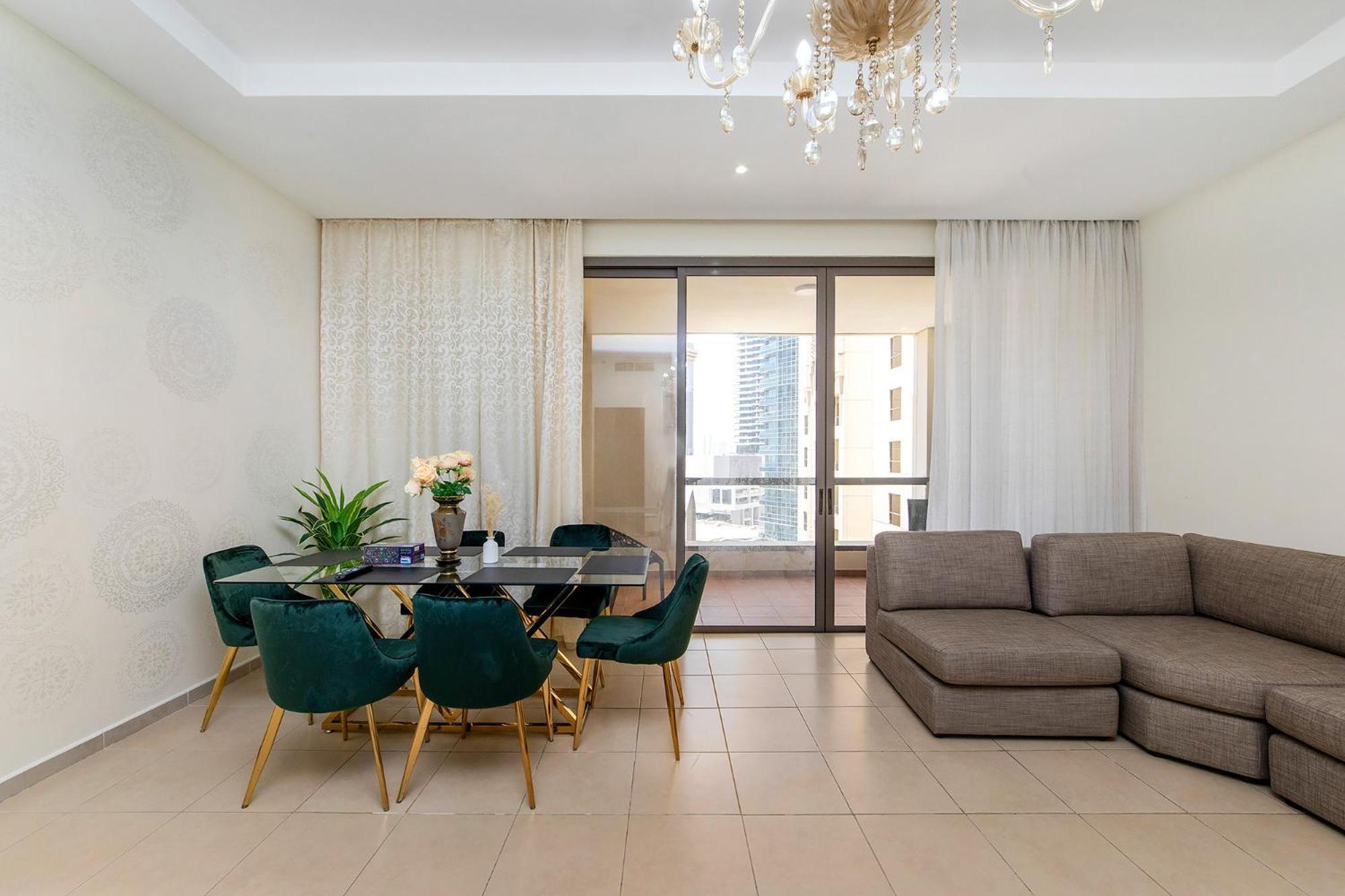 Premium 2Bdr Apartment See View Bahar 4 Jbr Дубай Екстериор снимка