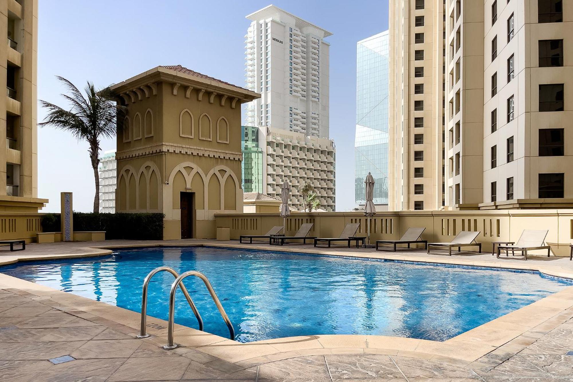 Premium 2Bdr Apartment See View Bahar 4 Jbr Дубай Екстериор снимка