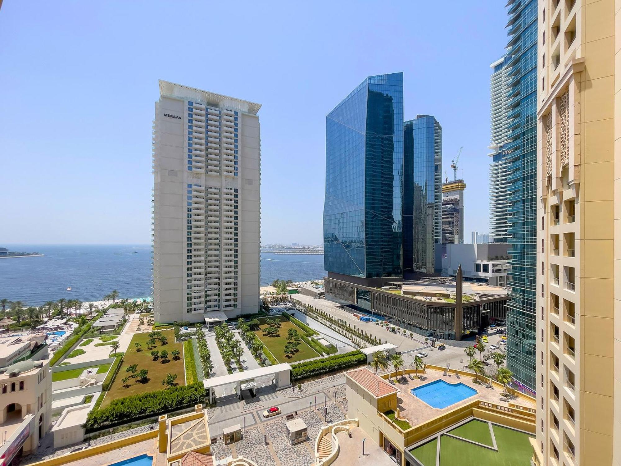 Premium 2Bdr Apartment See View Bahar 4 Jbr Дубай Екстериор снимка