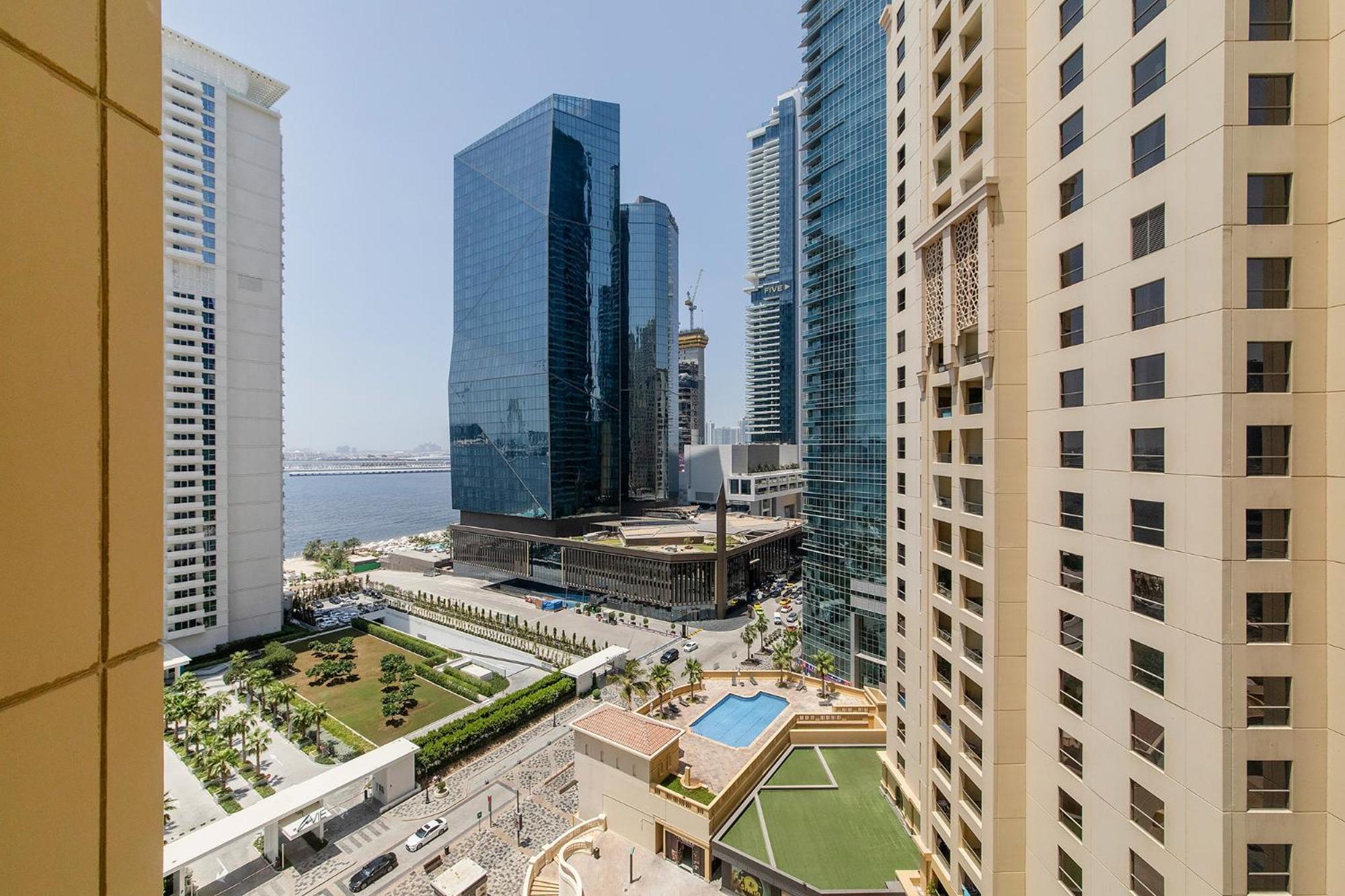 Premium 2Bdr Apartment See View Bahar 4 Jbr Дубай Екстериор снимка